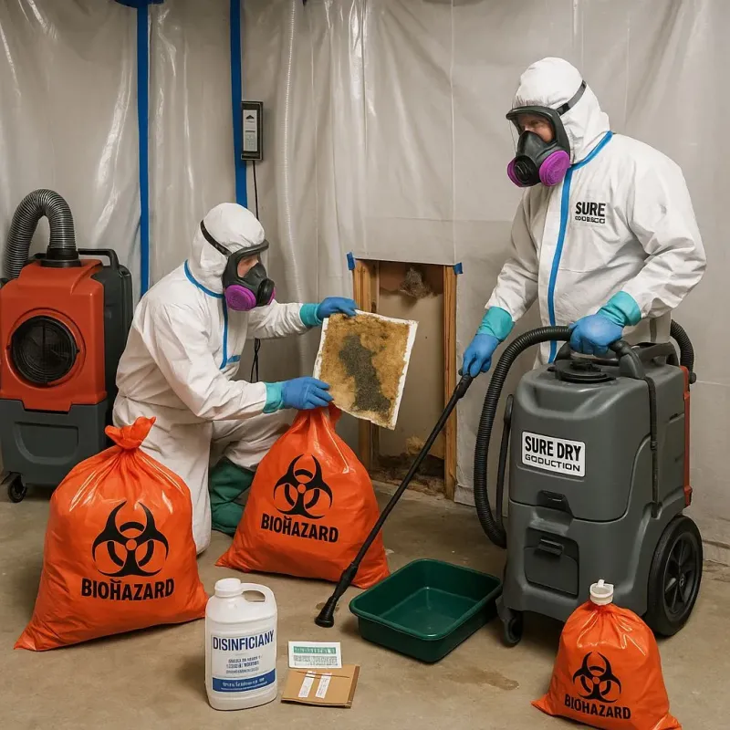 Contaminated Water Handling Protocols process in Uniontown, AL