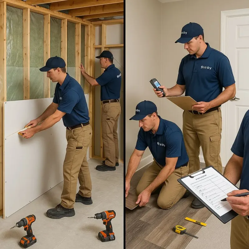 Repairs and Reconstruction process in Uniontown, AL