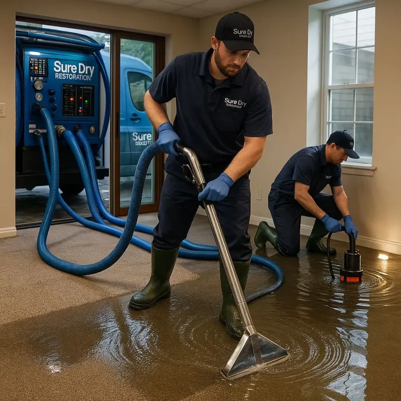 Water Extraction and Removal process in Uniontown, AL